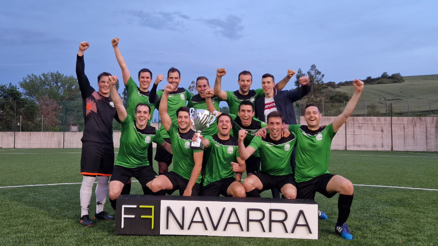 G.S.Wuarros (Oro) Bar Gunea (Plata) y Peaky Blinders (Bronce), campeones